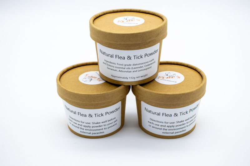 Natural Flea and Tick Powder