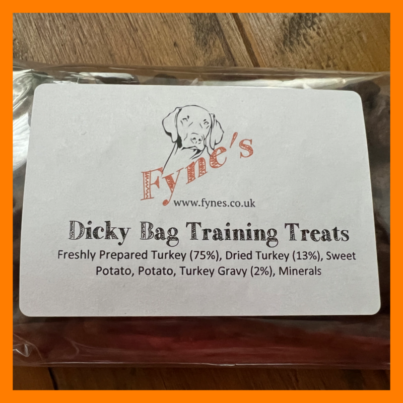 Free training treats with every dick treat bag