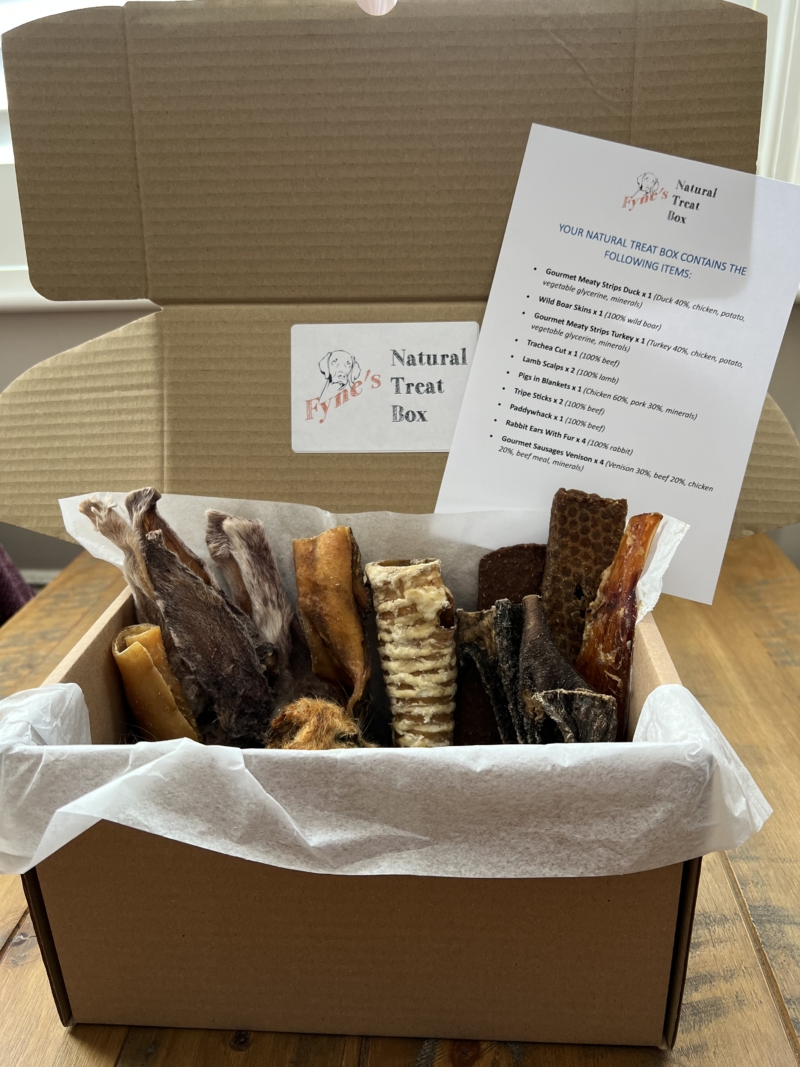 Natural Dog Treat Box Small Subscription (includes delivery) - Image 3